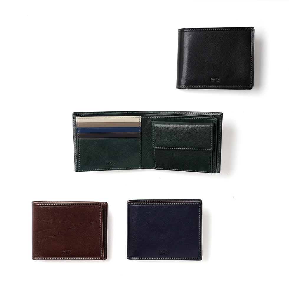 タケオキクチ イデア　二つ折り財布