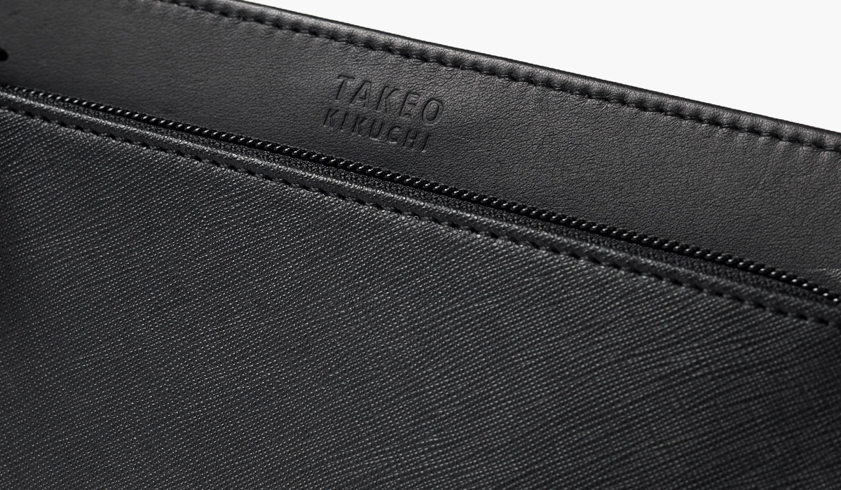 タケオキクチ ナビ メンズポーチ 24cm