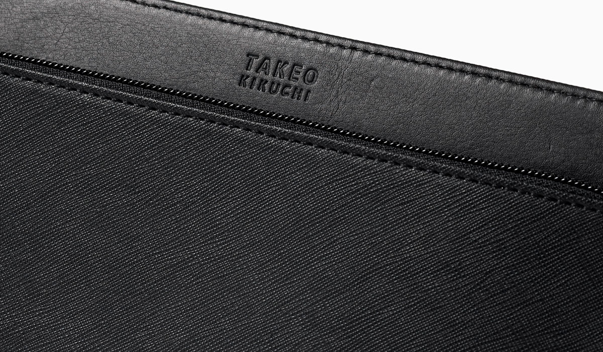 タケオキクチ ナビ メンズポーチ 27cm