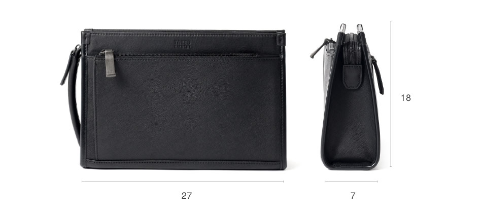 タケオキクチ ナビ メンズポーチ 27cm