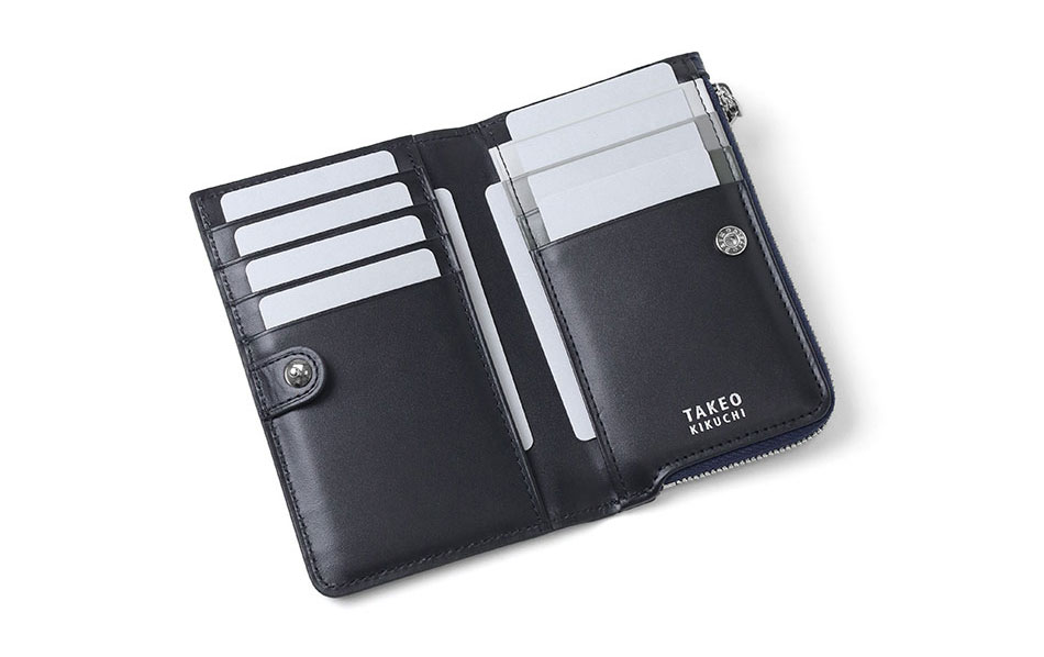 タケオキクチ　オルフェーノ　小銭入れ兼用カードケース