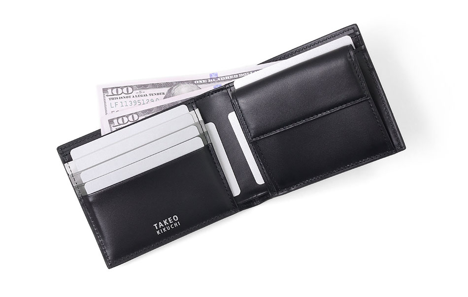 タケオキクチ　オルフェーノ　二つ折り財布
