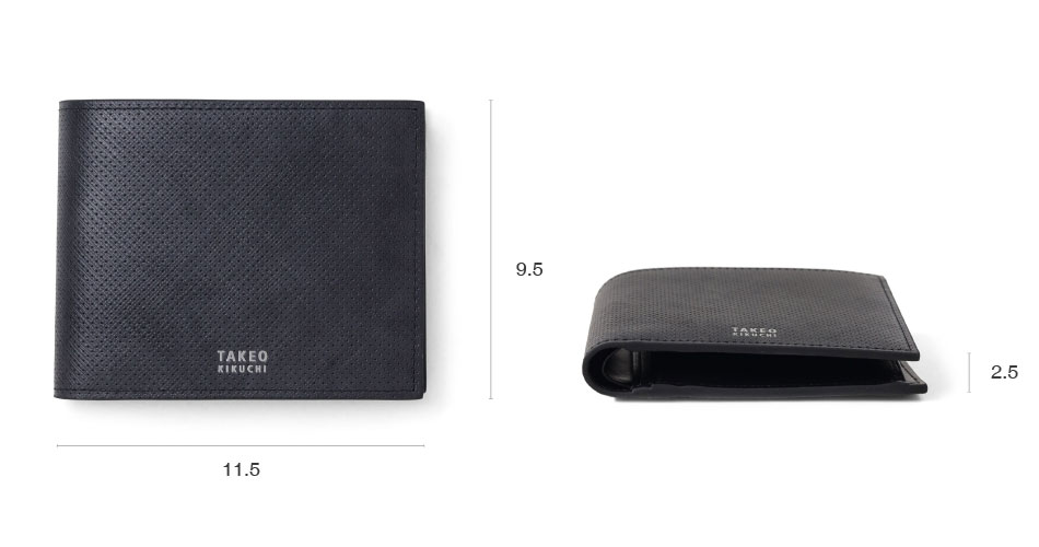 タケオキクチ　オルフェーノ　二つ折り財布