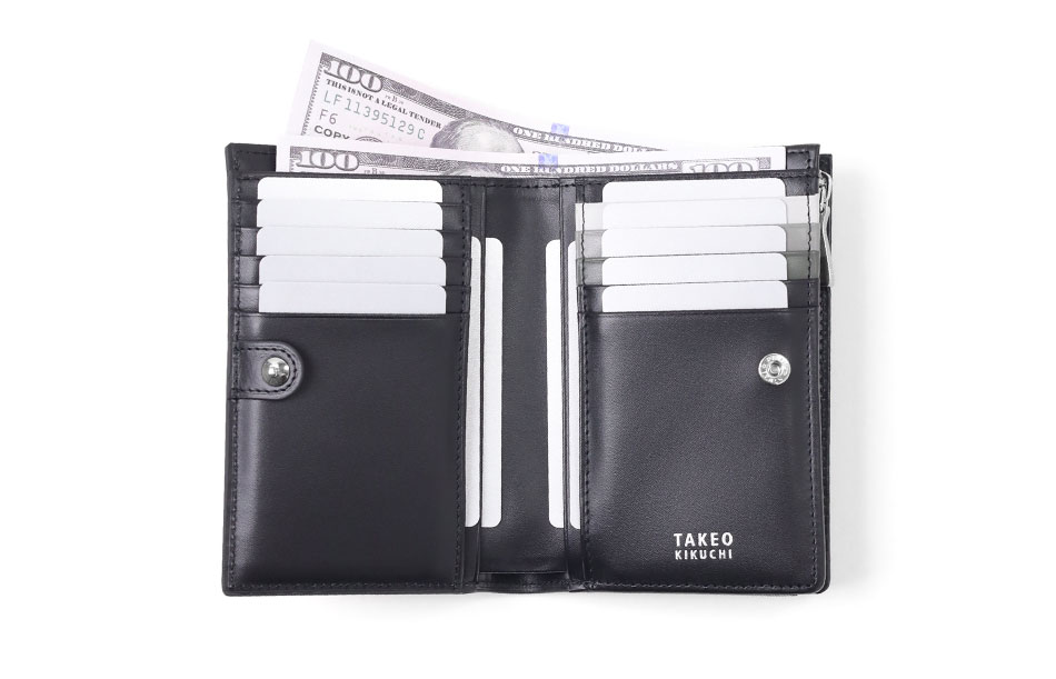 タケオキクチ　オルフェーノ　セミ長財布