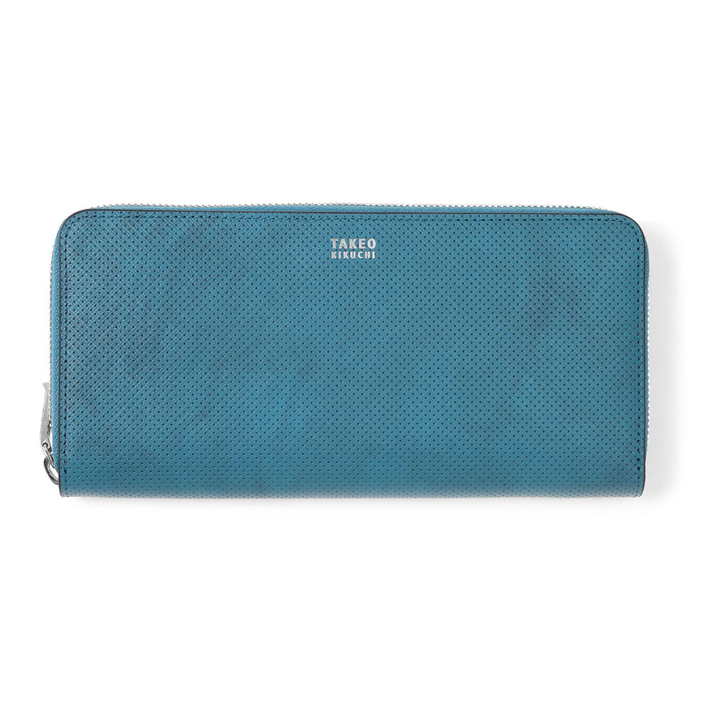 タケオキクチ　オルフェーノ　ラウンドファスナー長財布
