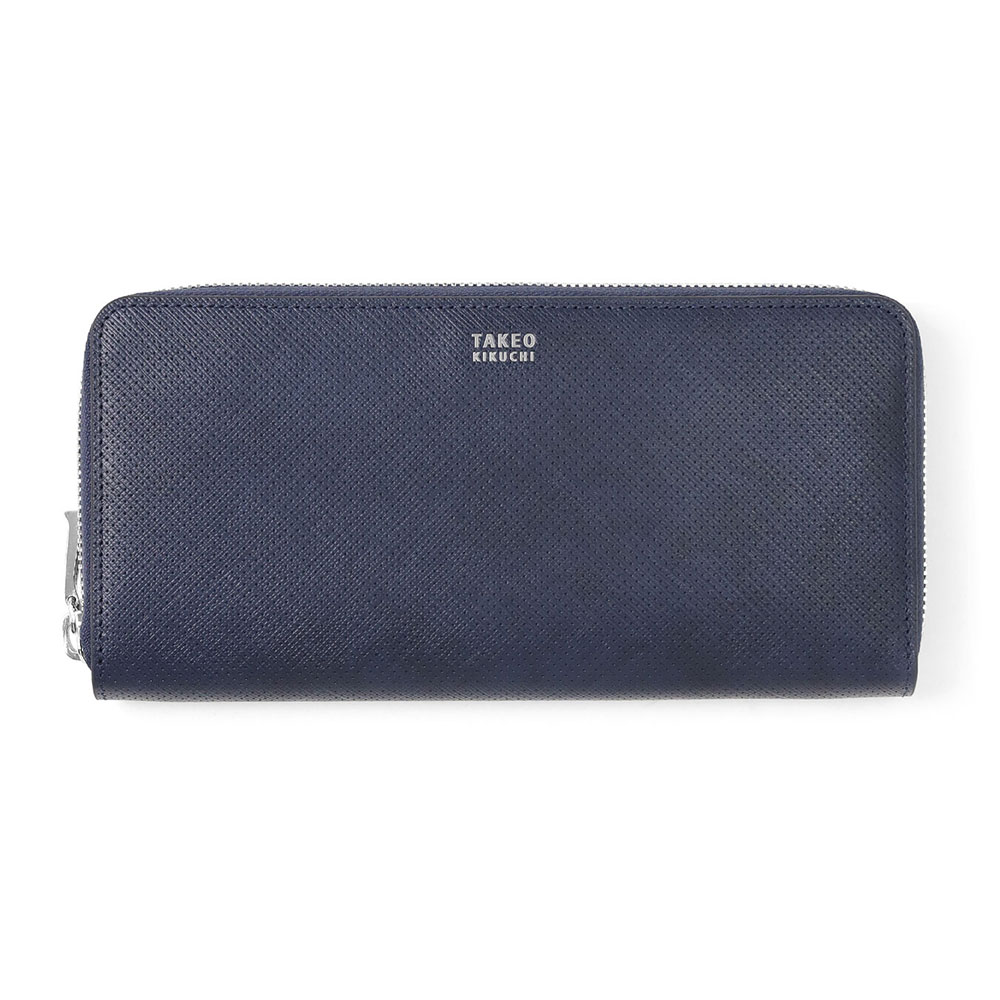 タケオキクチ　オルフェーノ　ラウンドファスナー長財布