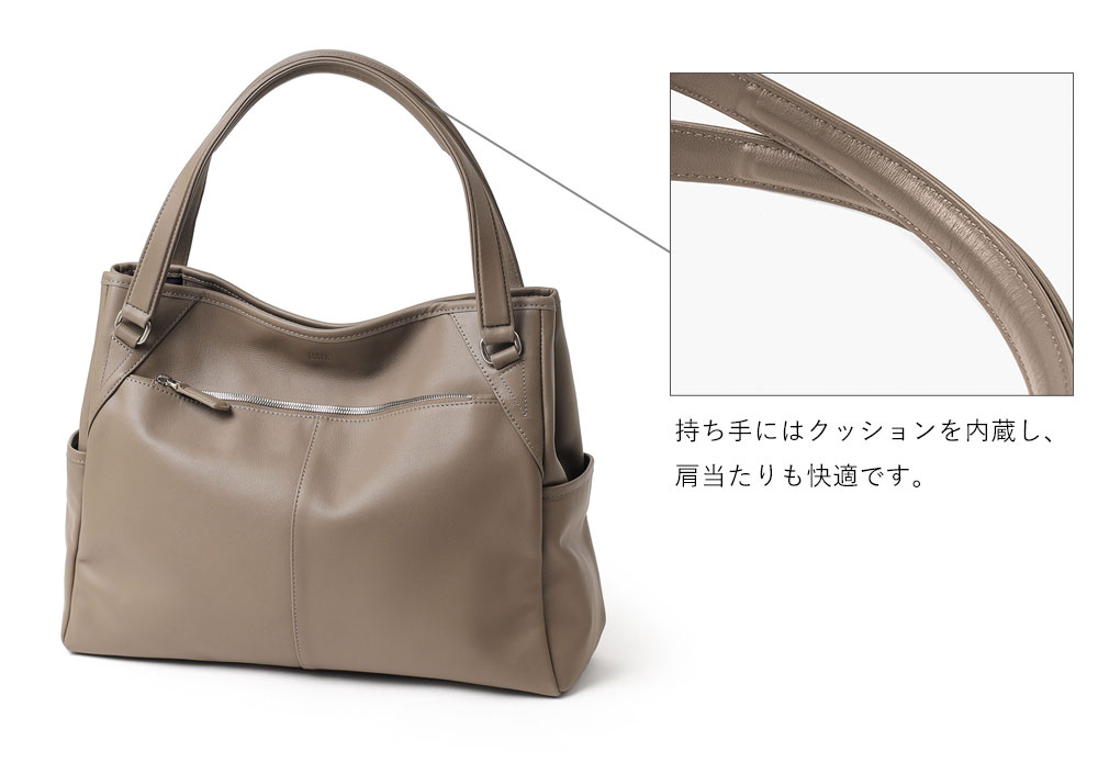 タケオキクチ ストラトス レザートートバッグ A4