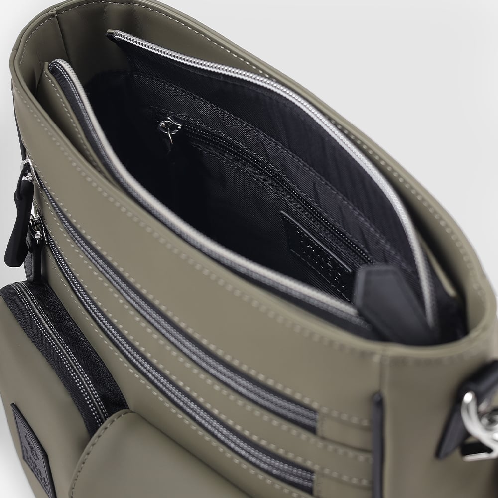 タケオキクチ ベルクロII ショルダーバッグ タテ型