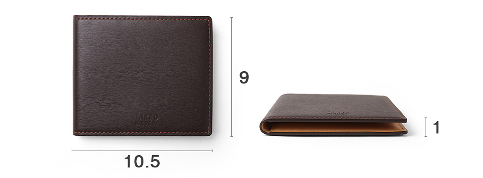 タケオキクチ ゼクウ 二つ折り財布 純札 カード段6