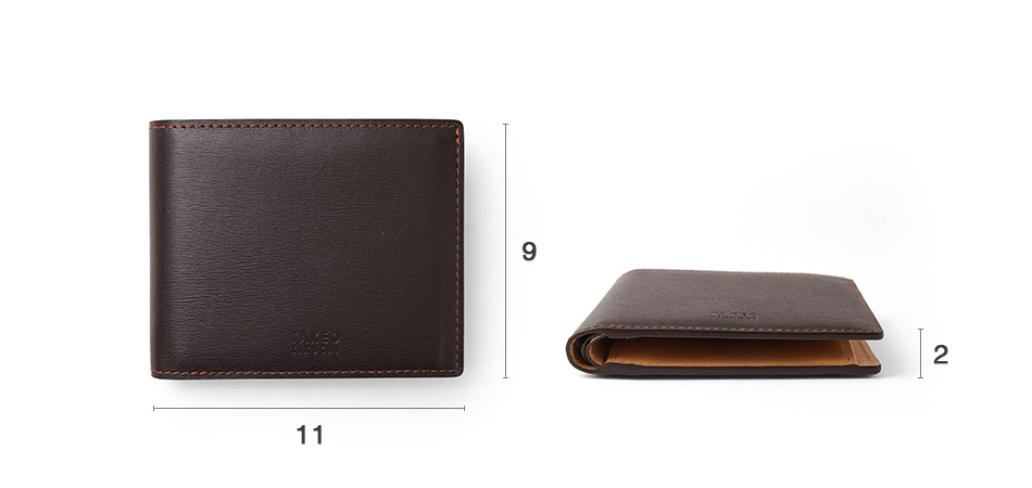 タケオキクチ ゼクウ 二つ折り財布 カード段5