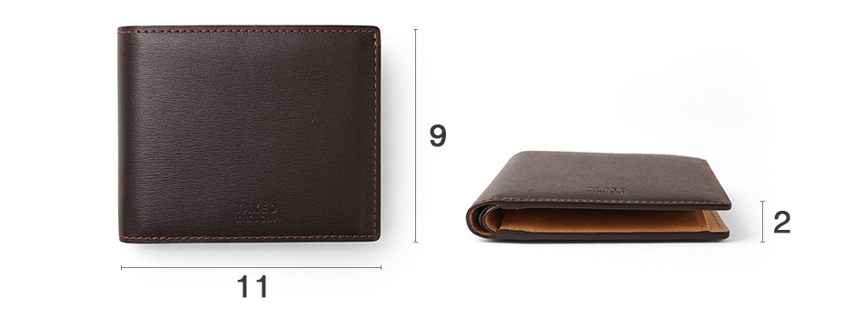 タケオキクチ ゼクウ 二つ折り財布 カード段5