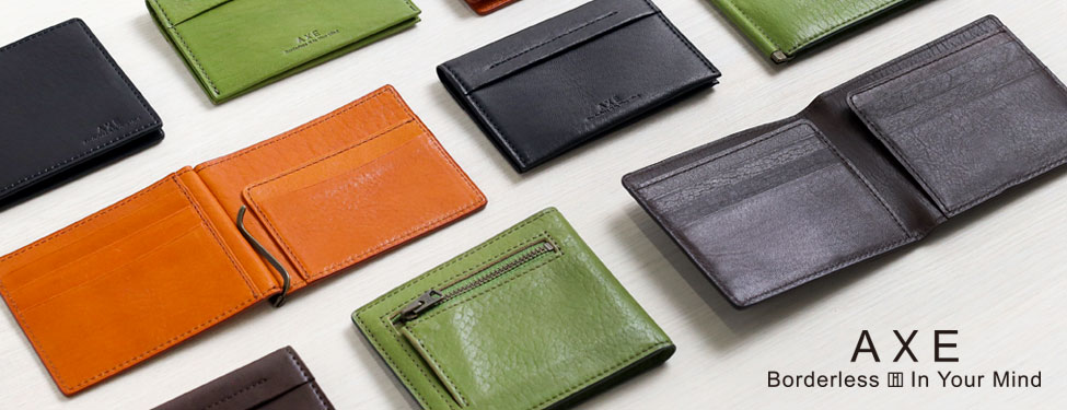 AXE カフェ財布・小物シリーズ