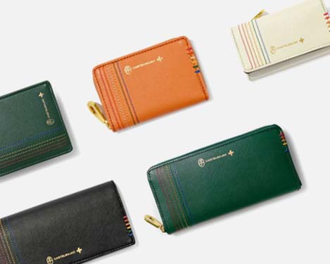 カステルバジャック 牛革財布 メンズ シェスト小物