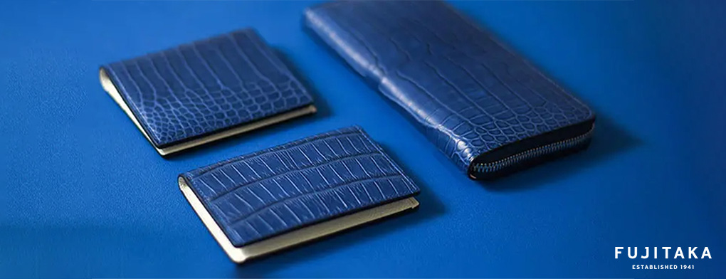 FUJITAKA グランブルー財布・小物シリーズ