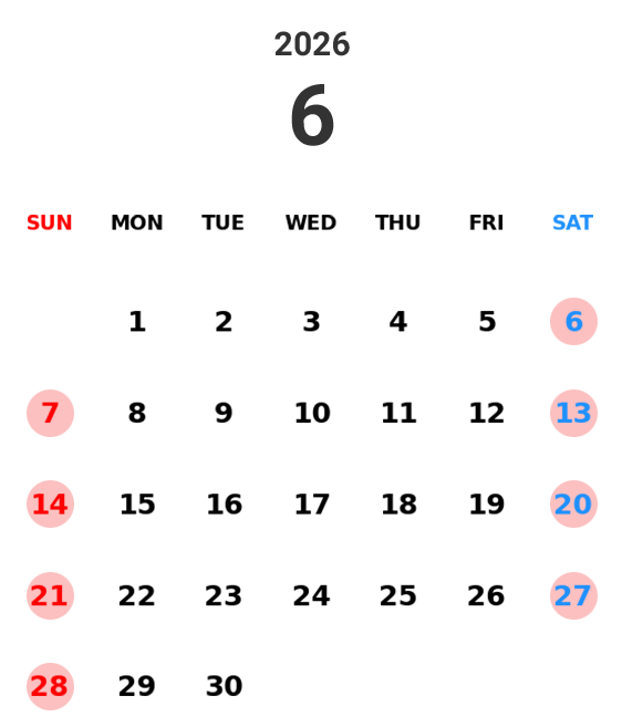 カレンダー6