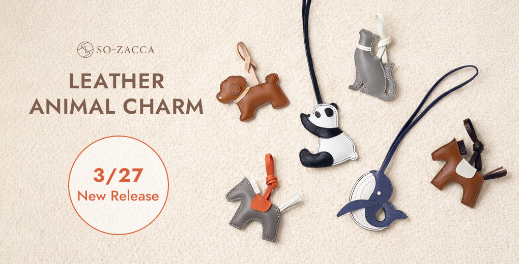 SO-ZACCA アニマルレザーチャーム