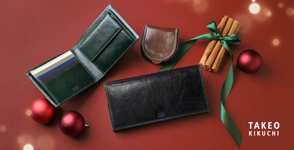 タケオキクチ イデア革財布