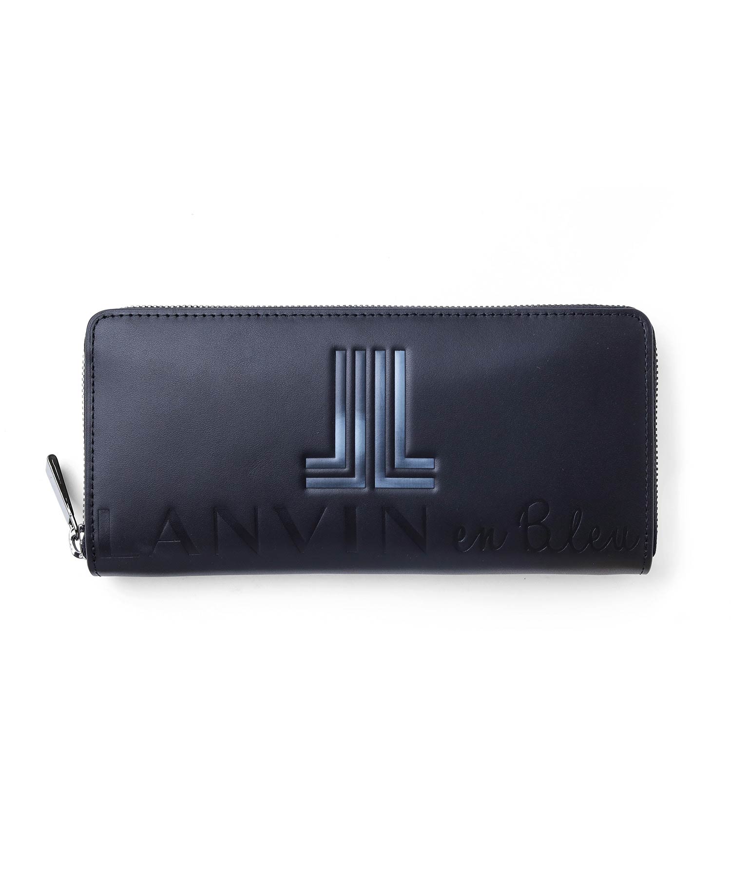 LANVIN en Bleu ランバンオンブルー スウィッシュ ラウンドファスナー長財布 カード段12