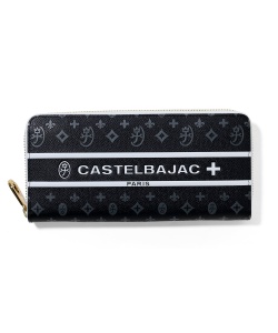 CASTELBAJAC カステルバジャック ビジュー ラウンドファスナー 長財布 カード段12