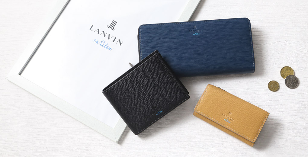 LANVIN en Bleu(ランバン オン ブルー) スタンパ財布一覧。【IKETEI 