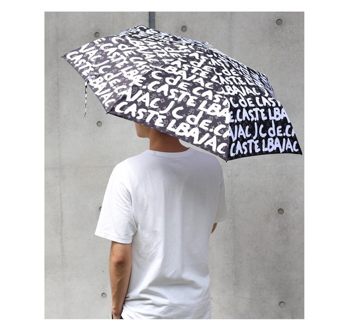 カステルバジャック) CASTELBAJAC カステルバジャック 雑貨 折りたたみ傘 ワンタッチ 晴雨兼用 UVカット  No.23046を販売。ギフト包装無料、平日15時までのご注文は即日発送。【IKETEI ONLINE】
