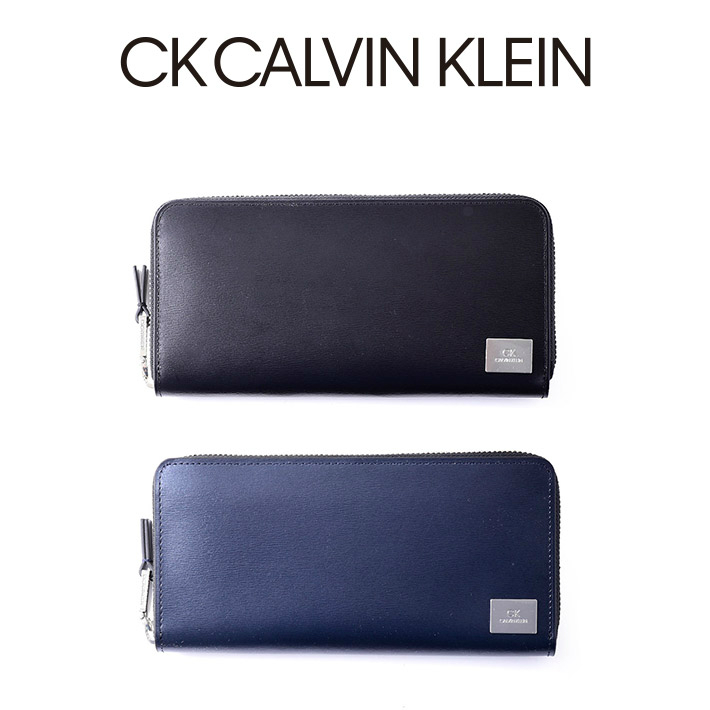 ck Calvin Klein(ck カルバン・クライン)CKカルバン・クライン レジンII 長財布 ラウンドファスナー カード段25 No