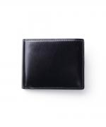 イズイット バトックス コードバン 二つ折り財布 カード段9  
