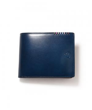 フジタカ アクセサリーズ フォール オイルコードバン 二つ折り財布 カード段10の画像
