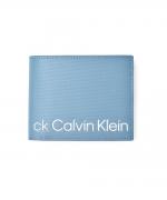 CKカルバン・クライン ガイア 二つ折り財布 カード段4  