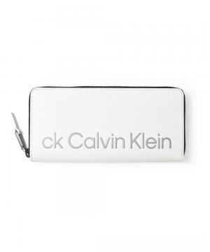  ck Calvin Klein
                        CKカルバン・クライン ガイア ラウンドファスナー長財布 カード段12