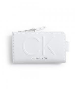 CK カルバン・クライン　ロゴス　小銭/カードケース兼用キーケースの画像