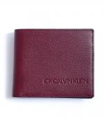 CKカルバン・クライン ロック 小銭入れ着脱式 二つ折り財布 カード段6  