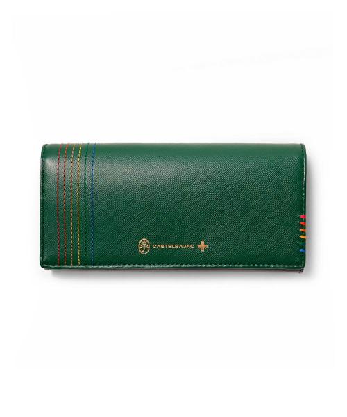 CASTELBAJAC(カステルバジャック) 長財布一覧。グリーン色スリム