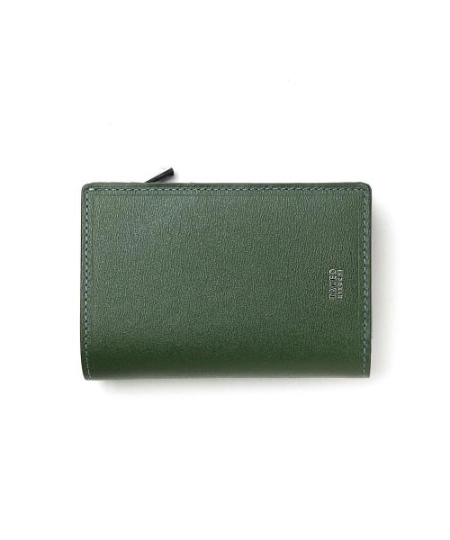 TAKEO KIKUCHI(タケオキクチ) 折り財布一覧。グリーン色コードバンや二