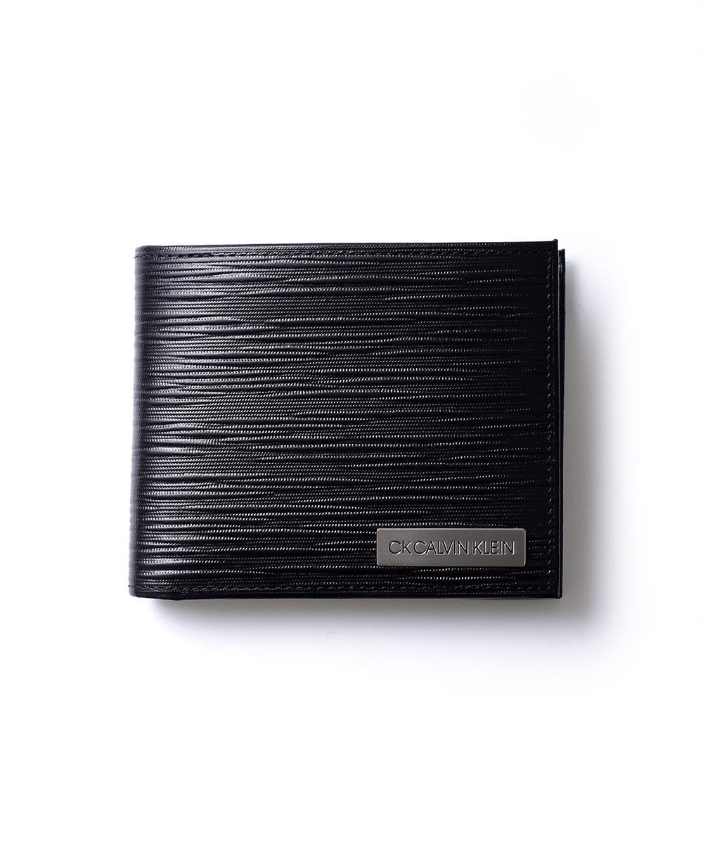 ck Calvin Klein(ck カルバン・クライン)CKカルバン・クライン タットII 二つ折り財布 カード段4 No.808614を