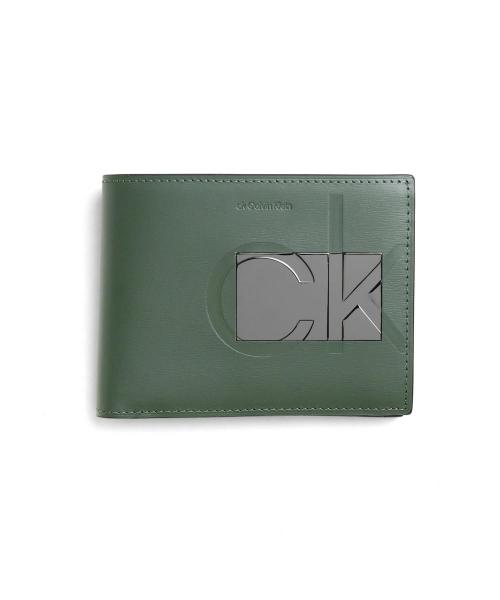 CKカルバン・クライン バンシー 二つ折り財布 カード段4
