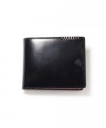 フジタカ アクセサリーズ フォール オイルコードバン 二つ折り財布 カード段10  