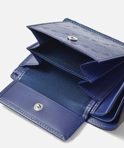 LANVIN en Bleu ランバンオンブルー ミスティカル 二つ折り財布 カード