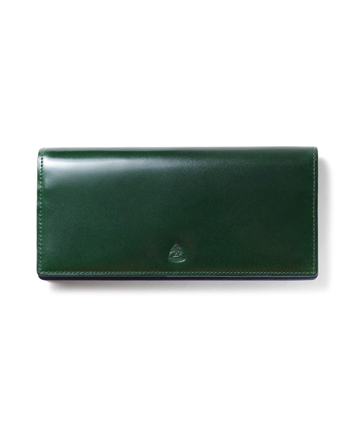 最高級品 Fujitaka ホーウィン シェルコードバン 長財布 ブラック - 長財布